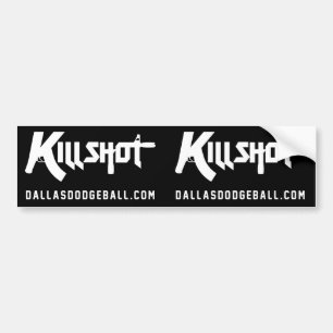 Autocollant De Voiture Adhésif pour pare-chocs de KILLSHOT Dodgeball