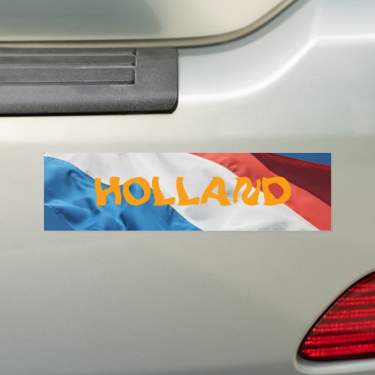 Autocollant De Voiture Adhésif pour pare-chocs de la Hollande (En voiture)