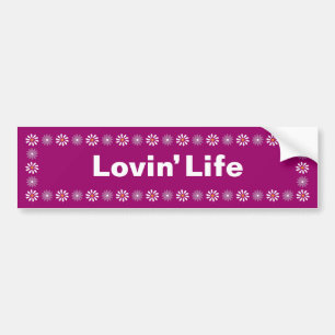 Autocollant De Voiture Adhésif pour pare-chocs de la vie de Lovin avec