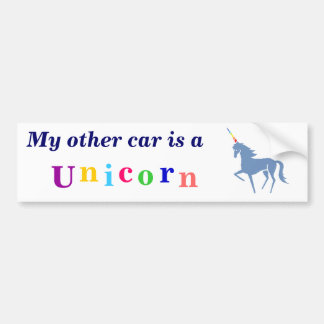 Autocollant De Voiture Adhésif pour pare-chocs de licorne