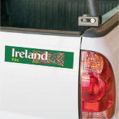 Autocollant De Voiture Adhésif pour pare-chocs de l'Irlande (Sur camion)