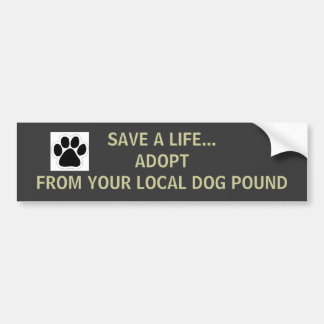 Autocollant De Voiture Adhésif pour pare-chocs de livre de chien