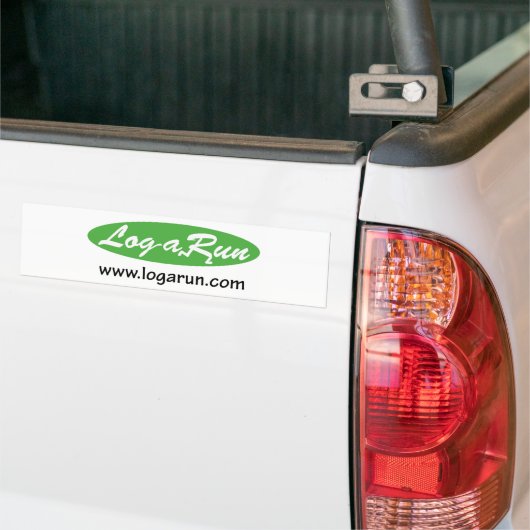 Autocollant De Voiture adhésif pour pare-chocs de Logarun.com (Sur camion)