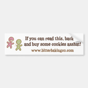 Autocollant De Voiture Adhésif pour pare-chocs de logo d'Bitter Baking