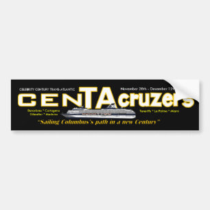 Autocollant De Voiture Adhésif pour pare-chocs de logo de CenTAcruzers