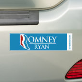 Autocollant De Voiture Adhésif pour pare-chocs de logo de Romney Ryan (En voiture)