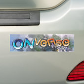 Autocollant De Voiture Adhésif pour pare-chocs de logo d'Onverse (En voiture)