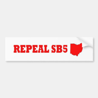 Autocollant De Voiture Adhésif pour pare-chocs de l'Ohio SB5 d'abrogation