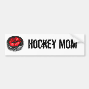 Autocollant De Voiture Adhésif pour pare-chocs de maman d'hockey