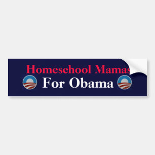 Autocollant De Voiture Adhésif pour pare-chocs de mamans For Obama de
