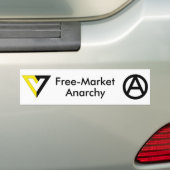 Autocollant De Voiture Adhésif pour pare-chocs de marché d'anarchie (En voiture)