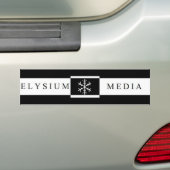 Autocollant De Voiture Adhésif pour pare-chocs de médias d'Elysium (En voiture)