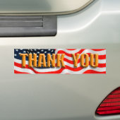 Autocollant De Voiture Adhésif pour pare-chocs de Merci (En voiture)