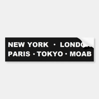 Autocollant De Voiture Adhésif pour pare-chocs de Moab