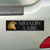 Autocollant De Voiture Adhésif pour pare-chocs de Molon Labe - choisissez (En voiture)