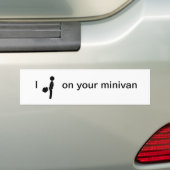 Autocollant De Voiture Adhésif pour pare-chocs de monospace (En voiture)