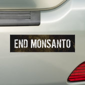 Autocollant De Voiture Adhésif pour pare-chocs de Monsanto de fin (En voiture)