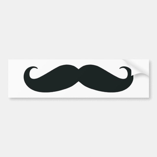 Autocollant De Voiture Adhésif pour pare-chocs de moustache (Devant)