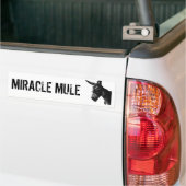 Autocollant De Voiture Adhésif pour pare-chocs de MULE de MIRACLE (Sur camion)