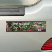Autocollant De Voiture Adhésif pour pare-chocs de Mushroomscape (En voiture)