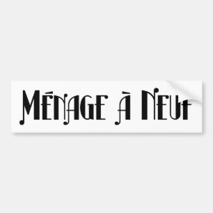 Autocollant De Voiture Adhésif pour pare-chocs de Neuf d'à de Ménage