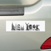 Autocollant De Voiture Adhésif pour pare-chocs de New York (En voiture)