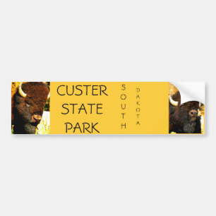 Autocollant De Voiture Adhésif pour pare-chocs de parc d'état de Custer