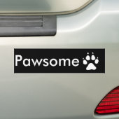 Autocollant De Voiture Adhésif pour pare-chocs de Pawsome (En voiture)
