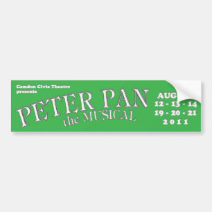 Autocollant De Voiture Adhésif pour pare-chocs de Peter Pan