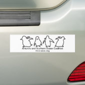 Autocollant De Voiture Adhésif pour pare-chocs de pingouin (En voiture)
