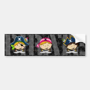 Autocollant De Voiture Adhésif pour pare-chocs de pirates