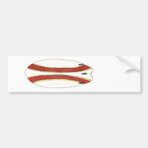 Autocollant De Voiture Adhésif pour pare-chocs de planche de surf