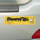 Autocollant De Voiture Adhésif pour pare-chocs de Poopyfish (En voiture)