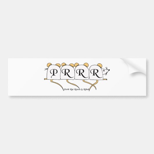 Autocollant De Voiture Adhésif pour pare-chocs de PRRR Congaline (Devant)