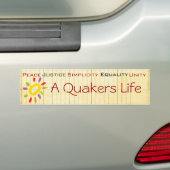 Autocollant De Voiture Adhésif pour pare-chocs de quaker (En voiture)
