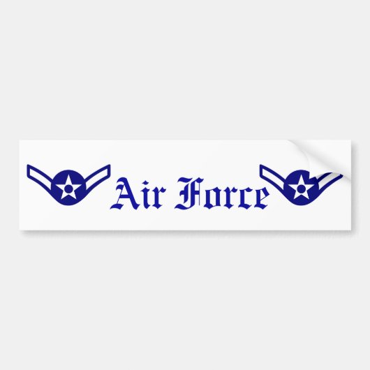 Autocollant De Voiture adhésif pour pare-chocs de rang d'aviateur de (Devant)