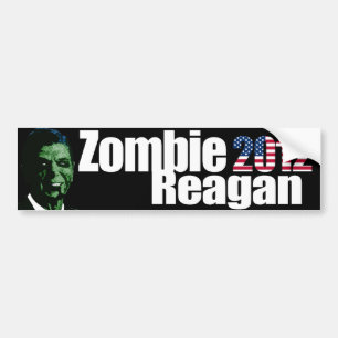Autocollant De Voiture Adhésif pour pare-chocs de Reagan de zombi