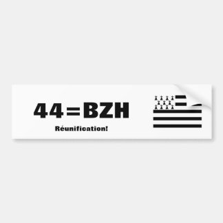 Autocollant De Voiture Adhésif pour pare-chocs de réunification de la