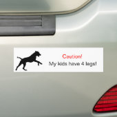 Autocollant De Voiture Adhésif pour pare-chocs de Rhodesian Ridgeback (En voiture)