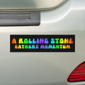 Autocollant De Voiture Adhésif pour pare-chocs de Rolling Stone (En voiture)