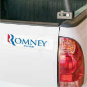 Autocollant De Voiture Adhésif pour pare-chocs de Romney l'Illinois (Sur camion)