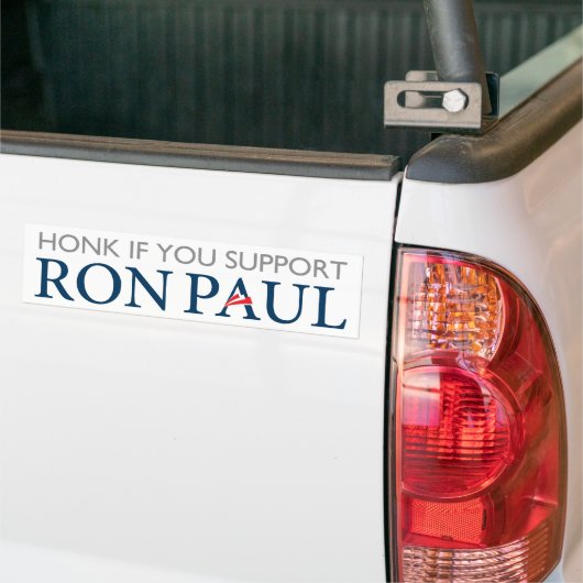 Autocollant De Voiture Adhésif pour pare-chocs de Ron Paul (Sur camion)