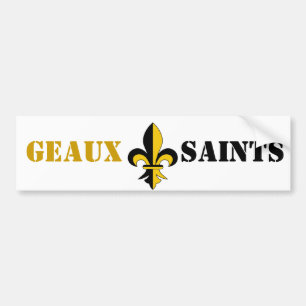 Autocollant De Voiture Adhésif pour pare-chocs de SAINTS de GEAUX