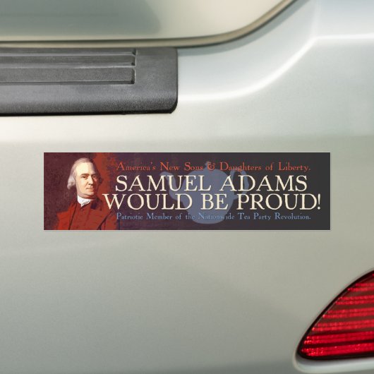 Autocollant De Voiture Adhésif pour pare-chocs de Samuel Adams (En voiture)