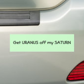 Autocollant De Voiture Adhésif pour pare-chocs de Saturn (En voiture)