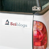 Autocollant De Voiture Adhésif pour pare-chocs de Sciblogs - blanc (Sur camion)