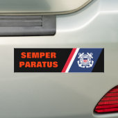 Autocollant De Voiture Adhésif pour pare-chocs de Semper Paratus (En voiture)