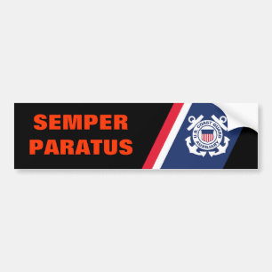 Autocollant De Voiture Adhésif pour pare-chocs de Semper Paratus