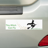 Autocollant De Voiture Adhésif pour pare-chocs de sorcière de vol (En voiture)