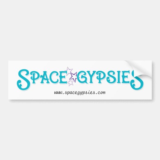 Autocollant De Voiture Adhésif pour pare-chocs de SpaceGypsies (Devant)